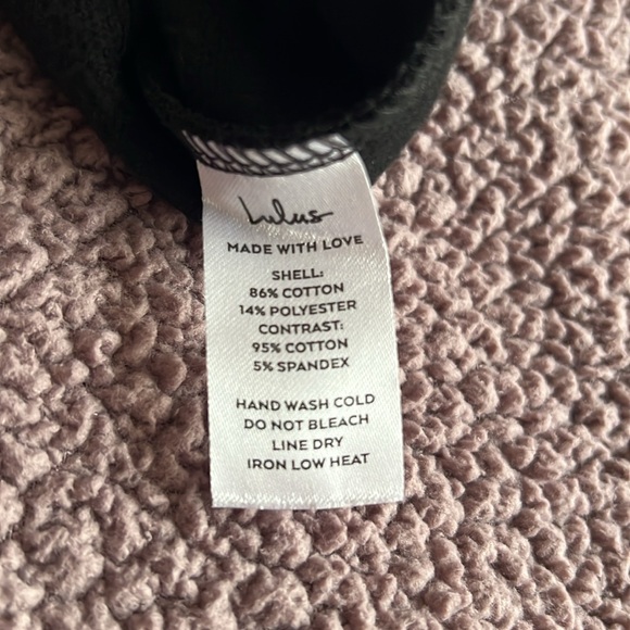 Lulus Cropped Quarter-Zip - Picture 5 of 5